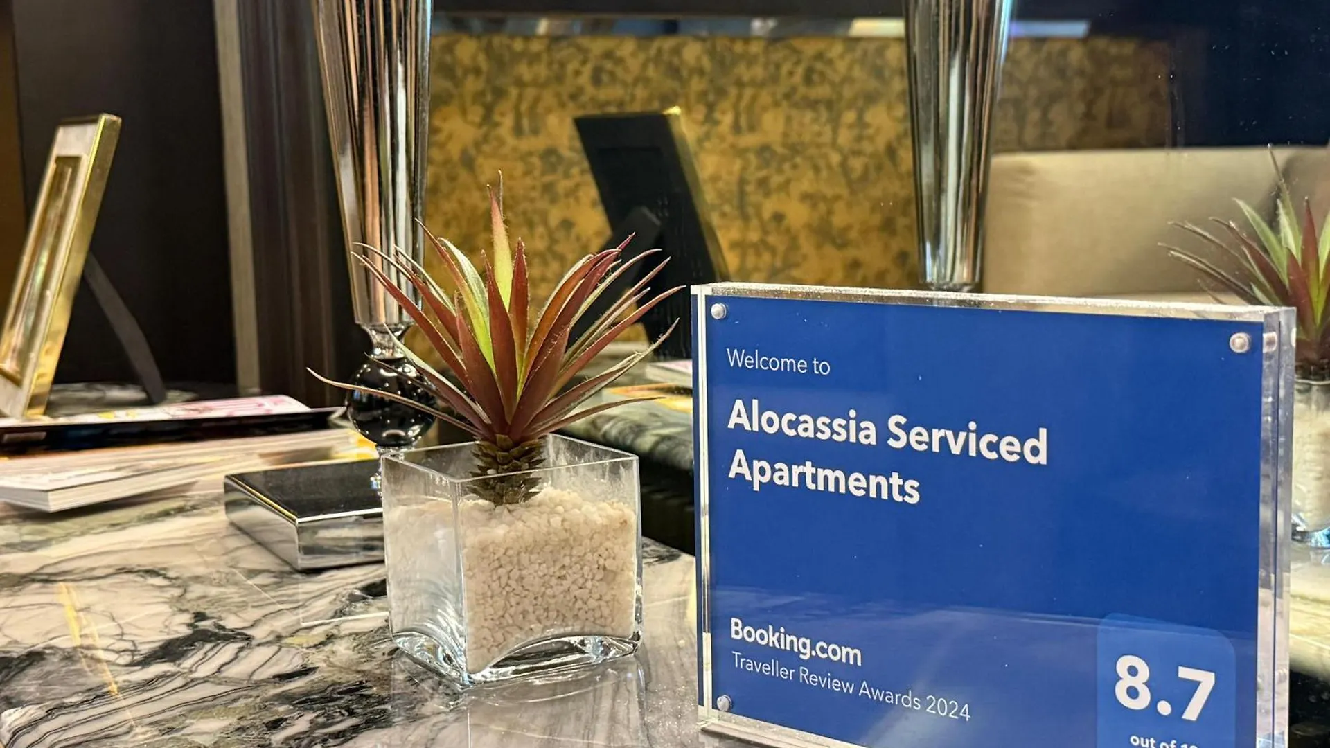 Lägenhetshotell Alocassia Serviced Apartments Singapore
